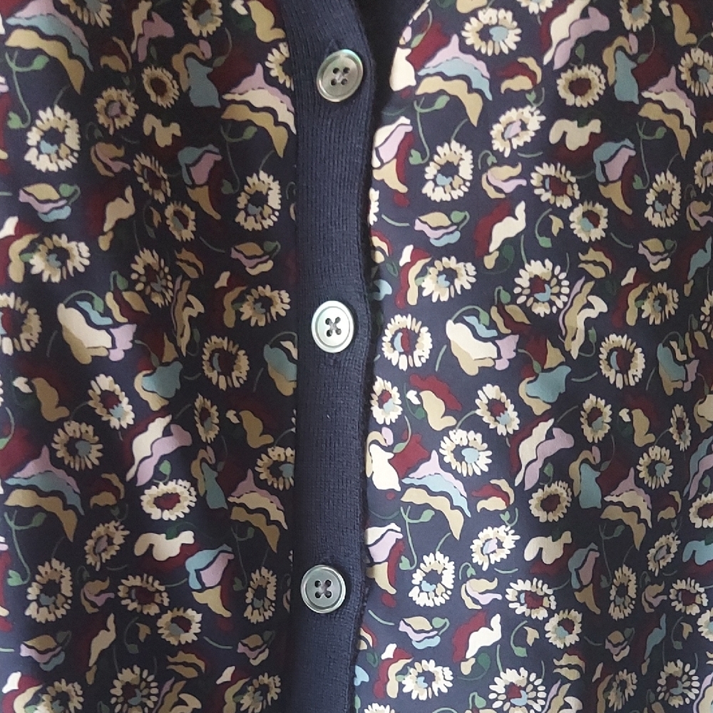RLX Floral Button-Up Cardigan - Picture 4 of 8